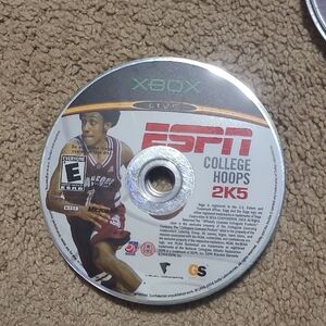 ESPN College Hoops 2K5 Xbox Game Disc